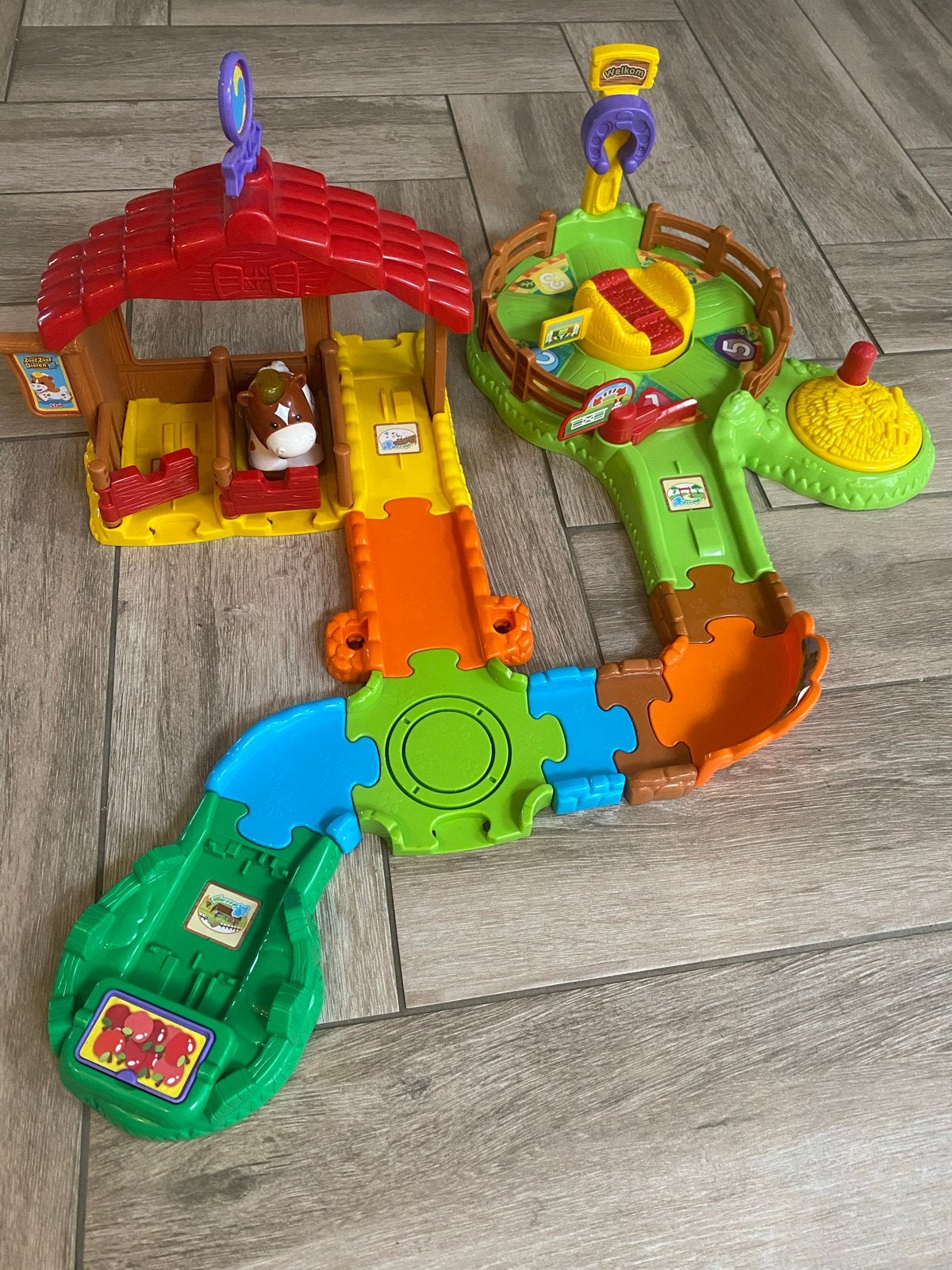 VTech Zoef Zoef Dieren Manege met Paard, Ophalen, Gebruikt, 2 tot 4 jaar