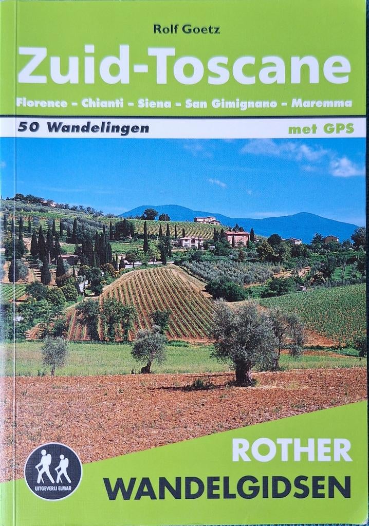 Rother Wandelgids Zuid-Toscane - Rolf Goetz, Boeken, Overige merken, Rolf Goetz, Fiets- of Wandelgids, Europa