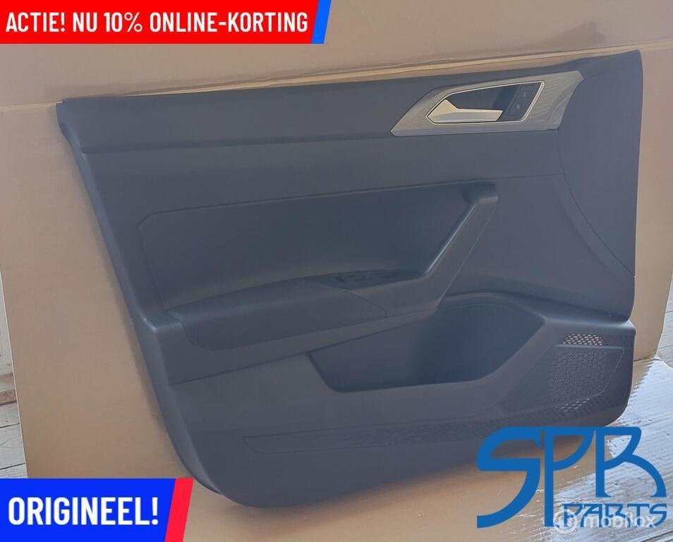 VW POLO 2G AW1 DEURPANEEL LINKSVOOR 3LB LED VERLICHT 2017+, Gebruikt, VOLKSWAGEN, Volkswagen, Ophalen of Verzenden