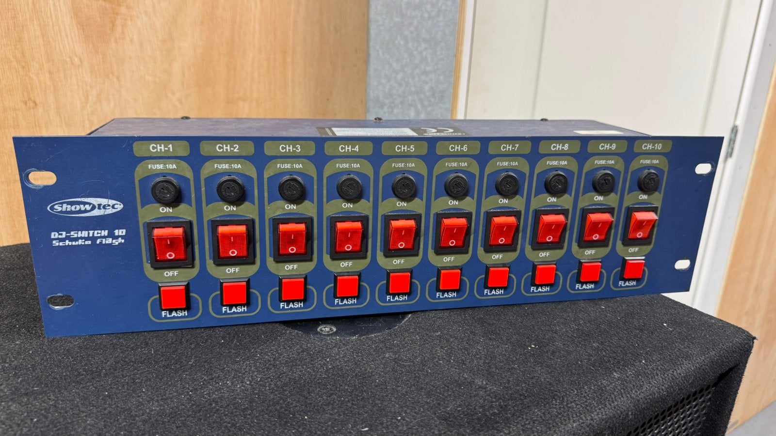 Showtec DJ switch 10 mengpaneel licht 10 kanaals, Ophalen of Verzenden, Gebruikt, Licht