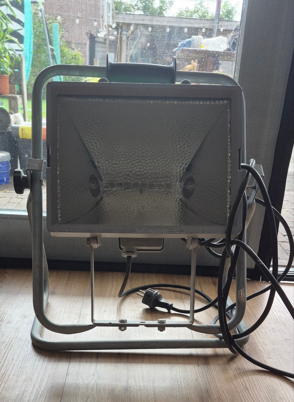 Professionele bouwlamp 1000W met statief, Doe-het-zelf en Verbouw, Bouwverlichting, Gebruikt, Met statief, Ophalen of Verzenden
