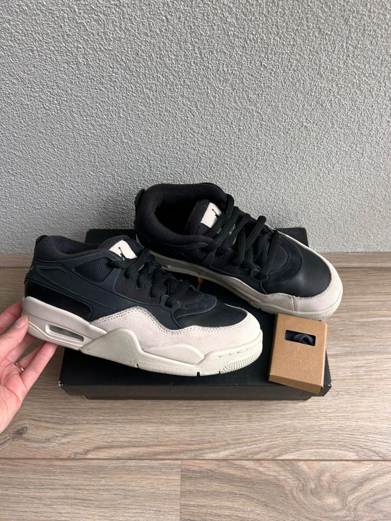 Nike air jordan 4 rm GS, Ophalen, Zwart, Sneakers of Gympen, Zo goed als nieuw