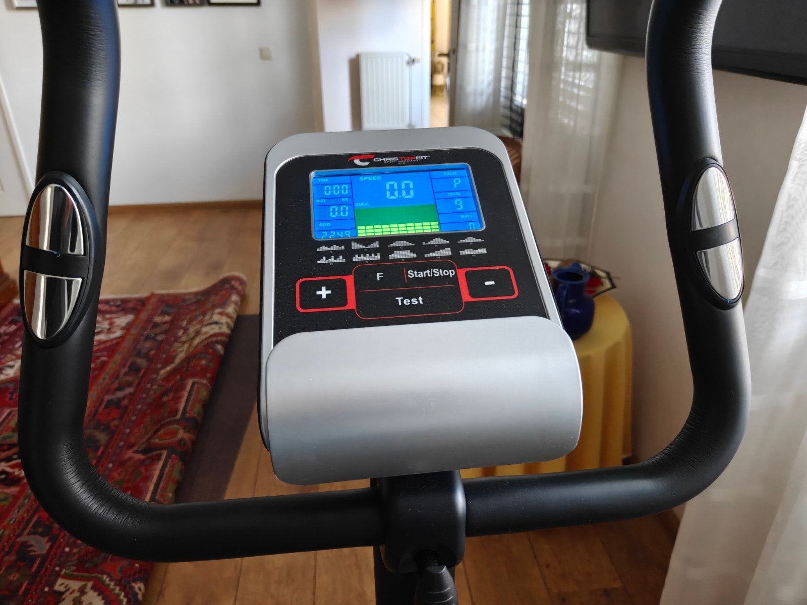 Christopeit Sport Germany AL2 Hometrainer, Ophalen, Zo goed als nieuw, Metaal, Benen