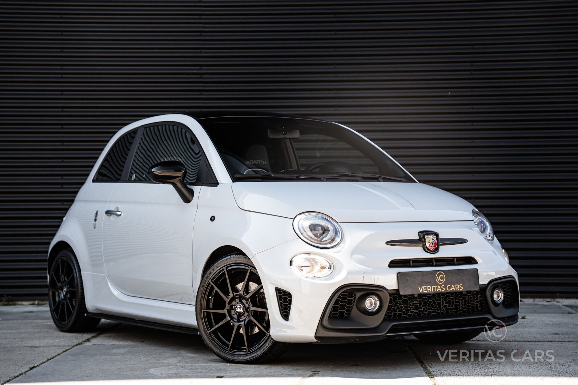 Fiat 500 1.4 T-Jet Abarth 595 Pista 160PK Automaat|Maxton|Ca, Gebruikt, Euro 6, 4 cilinders, Wit