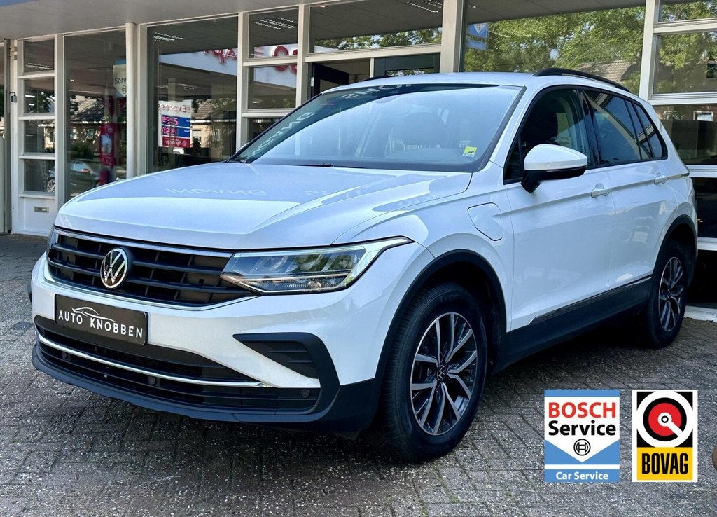Volkswagen Tiguan 1.4 TSI eHybrid Life Led, Climat, Carplay,, Auto's, Volkswagen, 1716 kg, Gebruikt, 4 cilinders, Wit