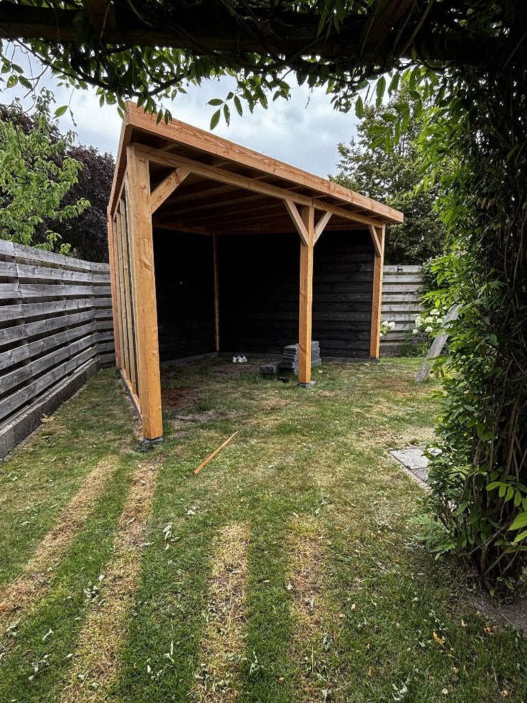 Overkapping op Maat – Douglas Hout – Vakkundig Geplaatst, JW Hout en Tuinbouw, Nieuw, Ophalen of Verzenden, Info@jwhoutentuinbouw.nl