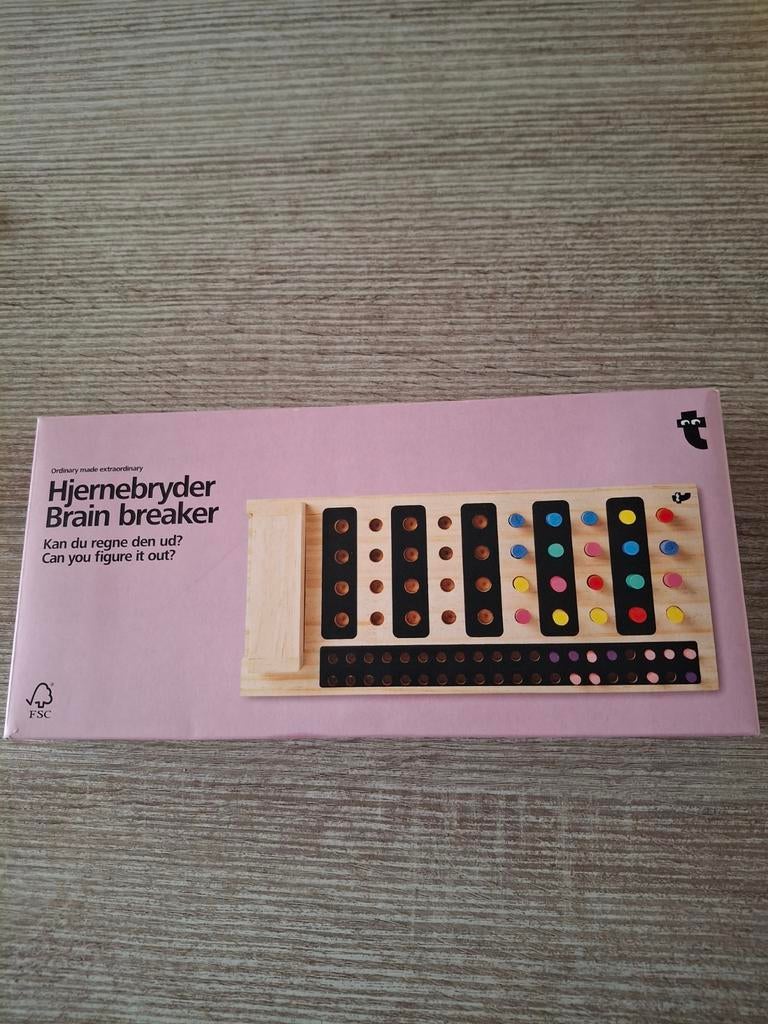 Houten versie mastermind, Hobby en Vrije tijd, Gezelschapsspellen | Bordspellen, Ophalen of Verzenden, Nieuw