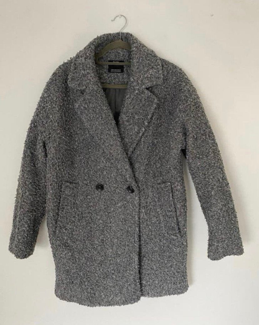 Winterjas dames, grijs. Maat m, Kleding | Dames, Jassen | Winter, Verzenden, Zo goed als nieuw, Maat 38/40 (M), Grijs