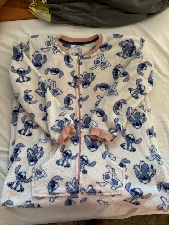 Zo goed als nieuwe Disney Stitch onesie, Ophalen of Verzenden, Zo goed als nieuw, Maat 42/44 (L)
