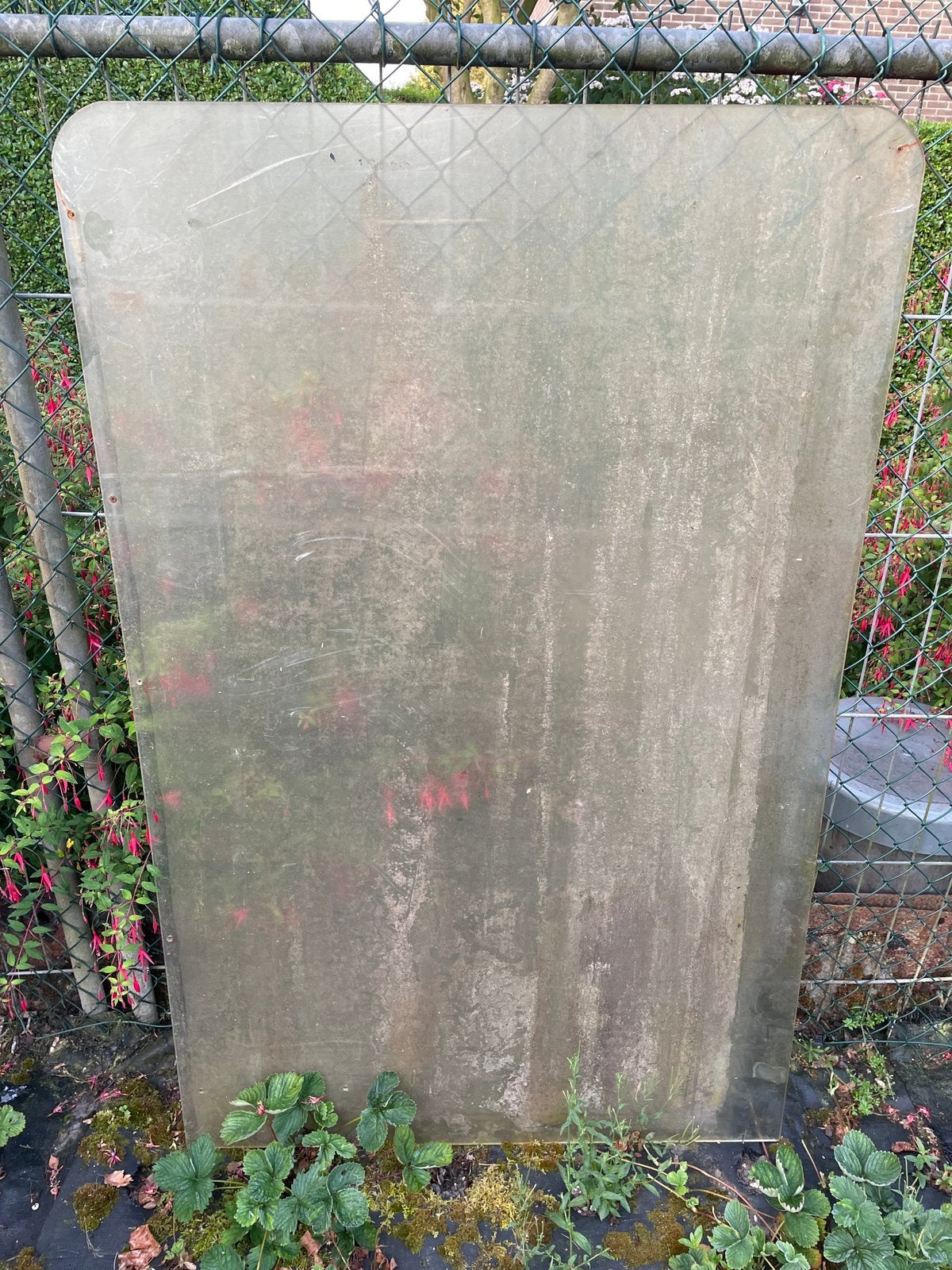 4 STUKS GEGOTEN PLEXIGLAS PLATEN, 8MM DIK!, 150cm x 100cm, Ophalen, 80 tot 120 cm, Zo goed als nieuw, Overige typen