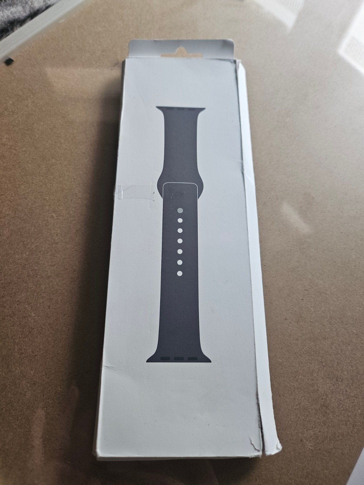 Apple Watch Sport Band - Stone Grey (42mm/44mm/45mm/Ultra), Sieraden, Tassen en Uiterlijk, Zwart, IOS, Ophalen of Verzenden, Zo goed als nieuw