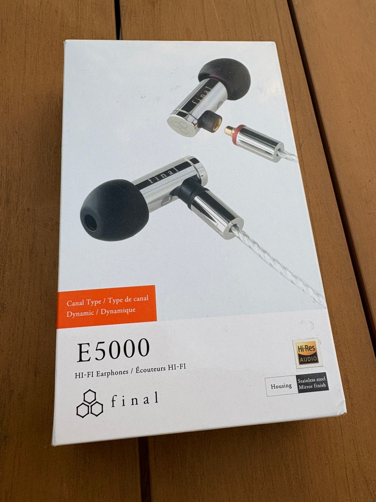 FINAL E5000, Audio, Tv en Foto, Koptelefoons, Overige merken, In-ear, Zilver, Ophalen of Verzenden