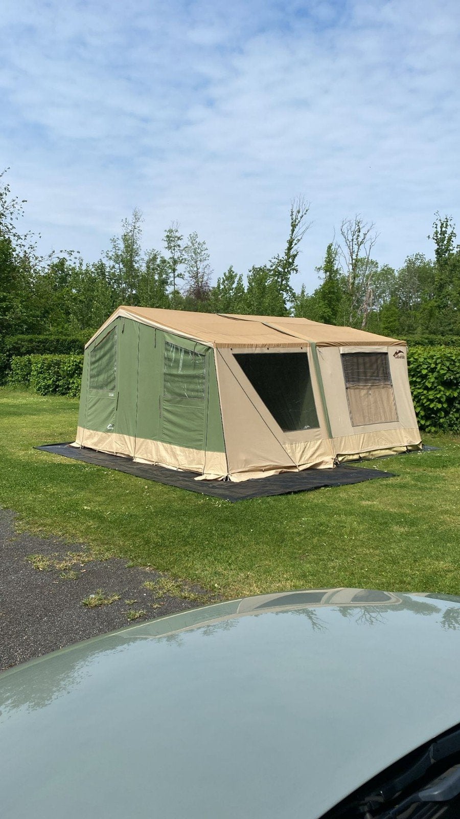 Cabanon Malawi 1.0 vouwwagen met veel extra's, vakantieklaar, Ophalen, Cabanon, Aanwezig, Tot en met 4