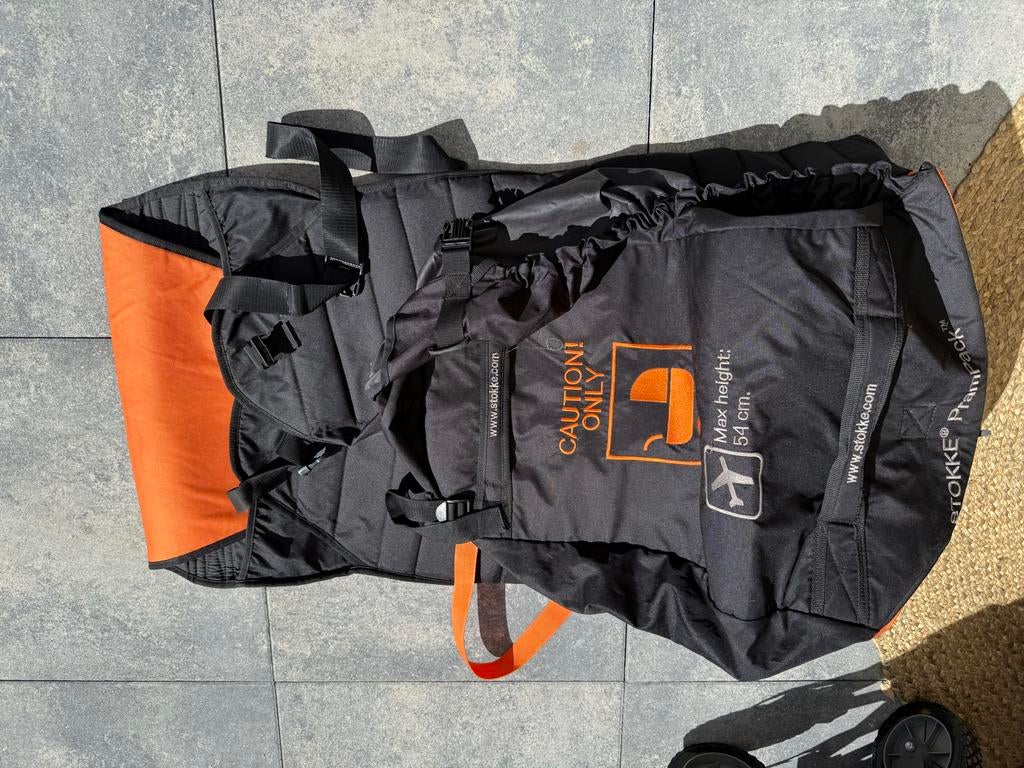 Stokke PramPack reistas voor kinderwagen - Gebruikt, Ophalen of Verzenden, Gebruikt, Kinderwagen, Overige merken