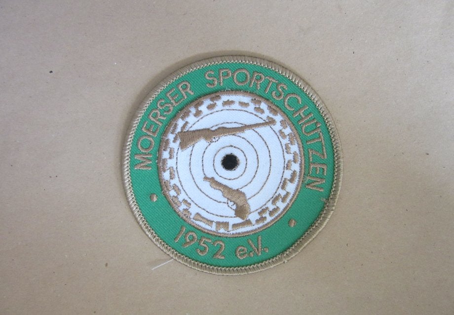 Moerser sportschutzen embleem, Verzenden, Overige soorten, Overige gebieden, Embleem of Badge