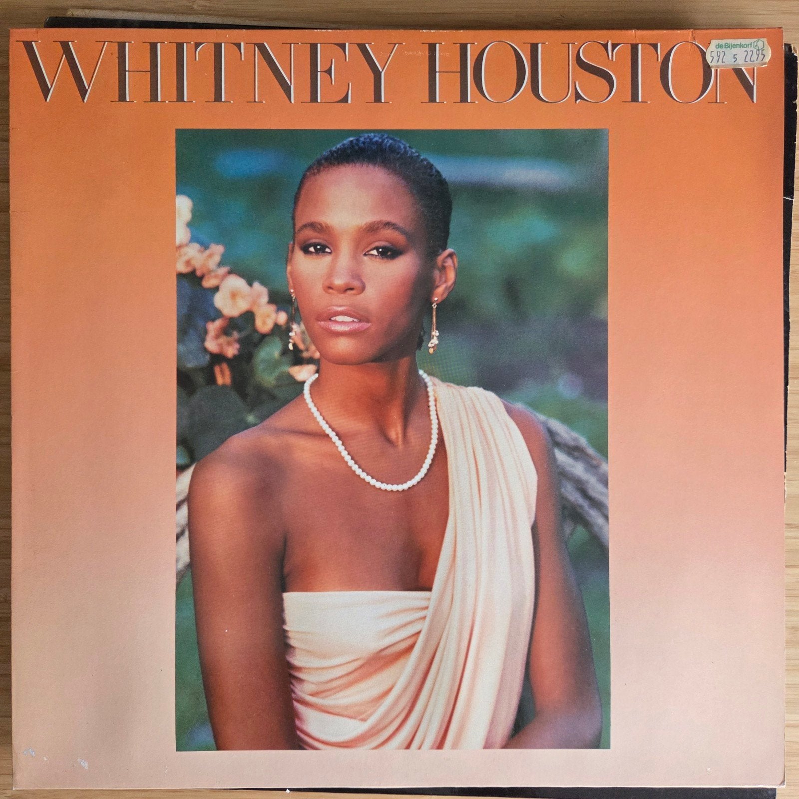 Whitney Houston - Self-titled LP, Cd's en Dvd's, Vinyl | Pop, Ophalen of Verzenden, Gebruikt, 12 inch