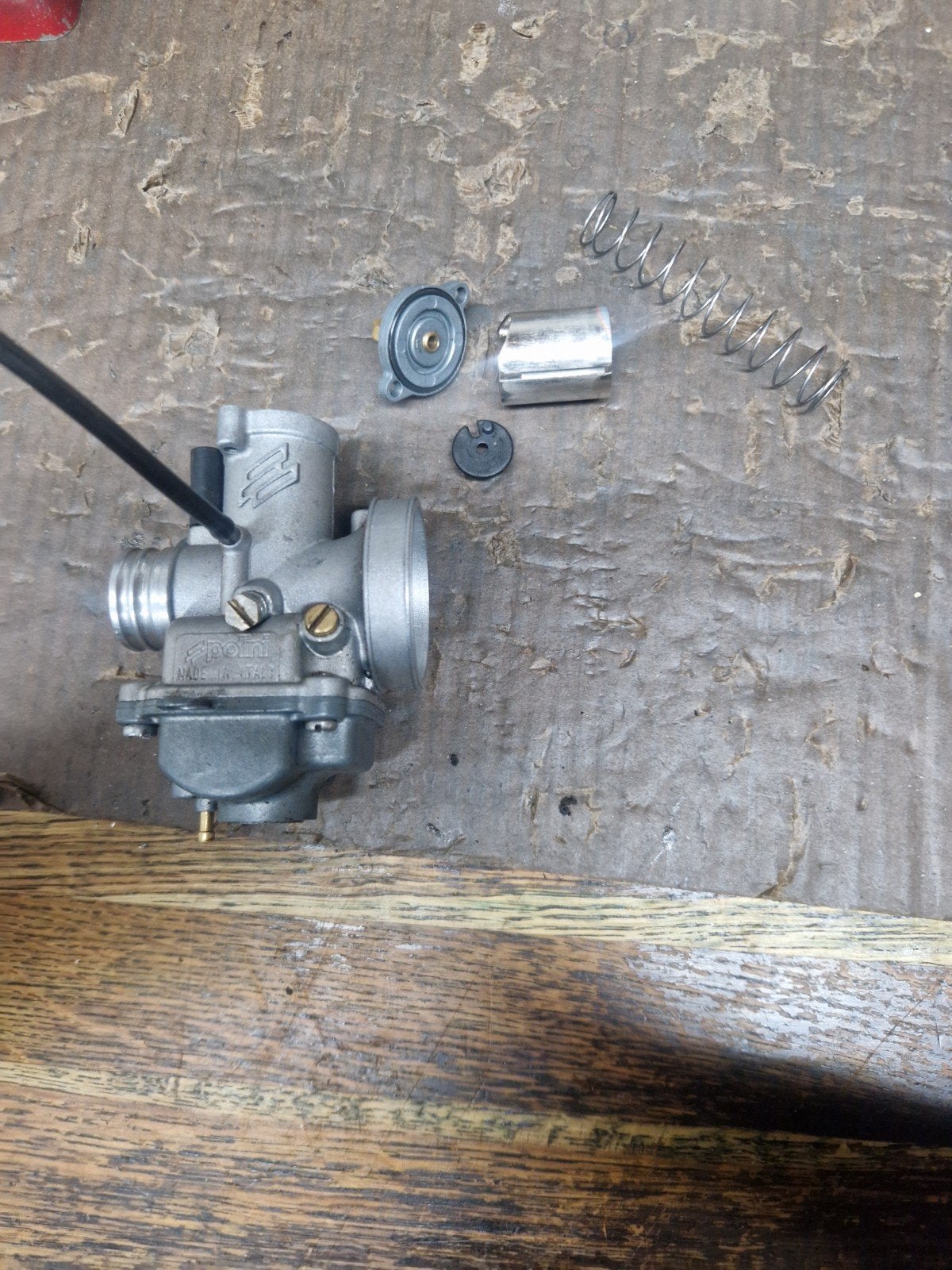 polini cp 21 mm, Fietsen en Brommers, Ophalen of Verzenden, Gebruikt, Carburateur