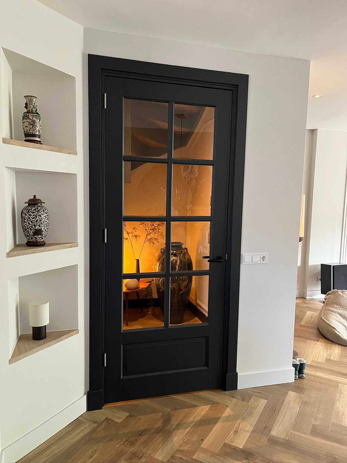 Haldeur Skantrea 231,5 x 93, Ophalen, Zo goed als nieuw, Binnendeur, 215 cm of meer