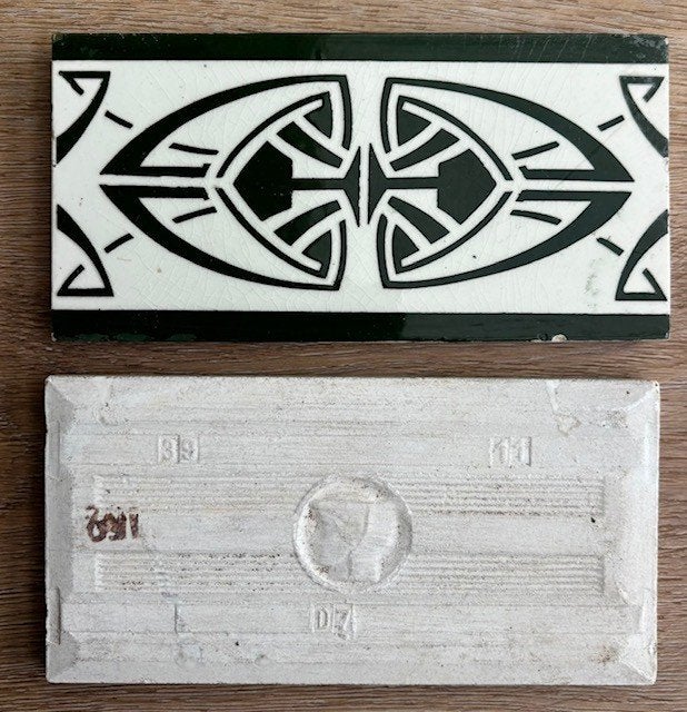 Boizenburg art nouveau tegels, Ophalen
