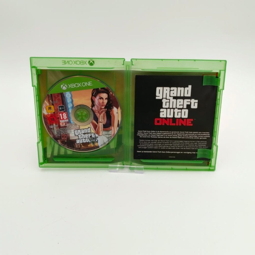 Grand Theft Auto 5 GTA V - Xbox One Game, Microsoft, Zo goed als nieuw, Support@microsoft.com, Microsoft Corporation
One Microsoft Way
Redmond, WA 98052-6399
USA