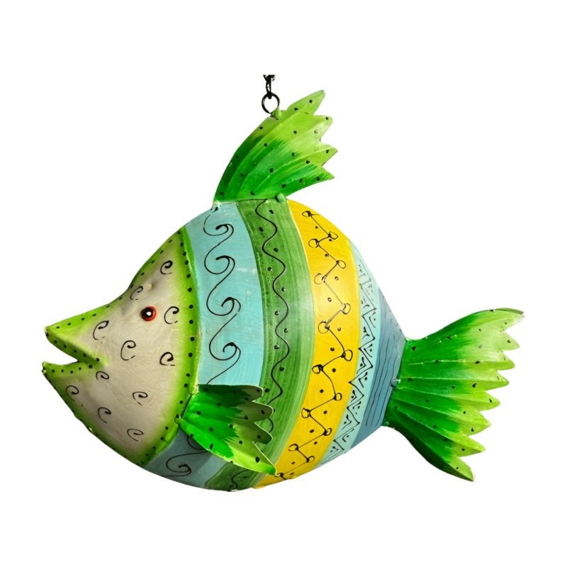 Fish hang colors 34x12H29, Ophalen, Meerkleurig, Overige stijlen, Nieuw