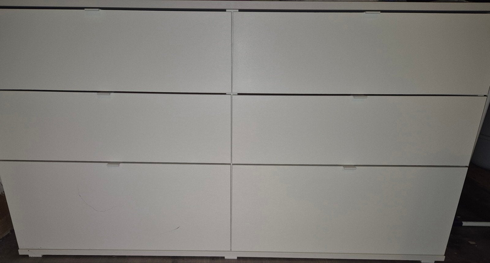 VIHALS Ladekast
Ladekast met 6 lades, wit/ver-/ ontgrendel f
