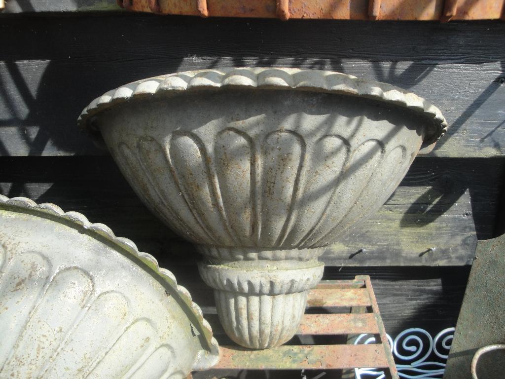 gietijzeren wandbloembak, Tuin en Terras, Ophalen of Verzenden, Nieuw