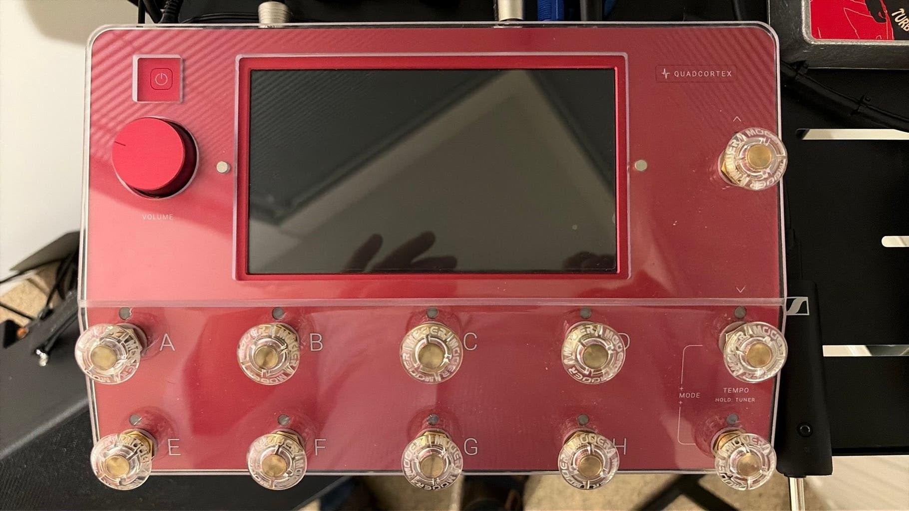 Neural DSP Quad Cortex Limited Edition Red/Gold , nieuwstaat, Ophalen of Verzenden, Zo goed als nieuw