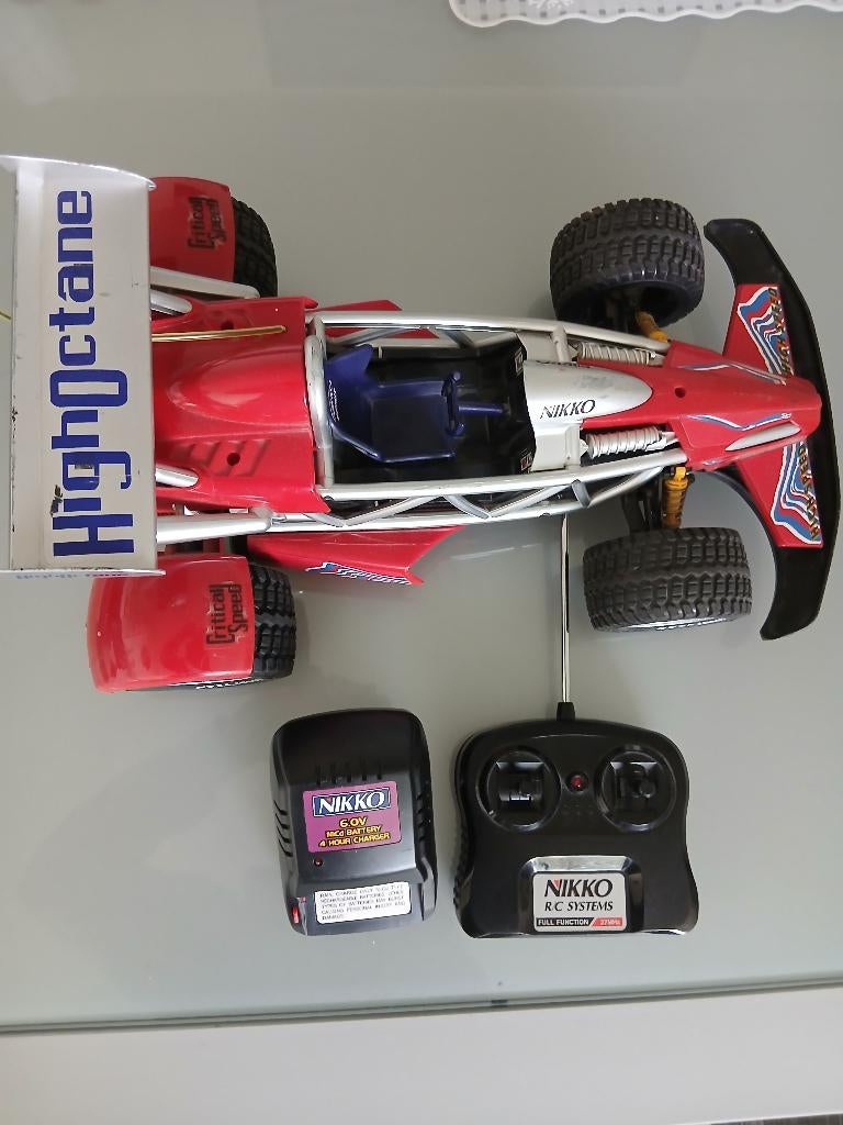 Nikko auto met afstandsbediening en oplader 38x24 cm, Ophalen, Zo goed als nieuw