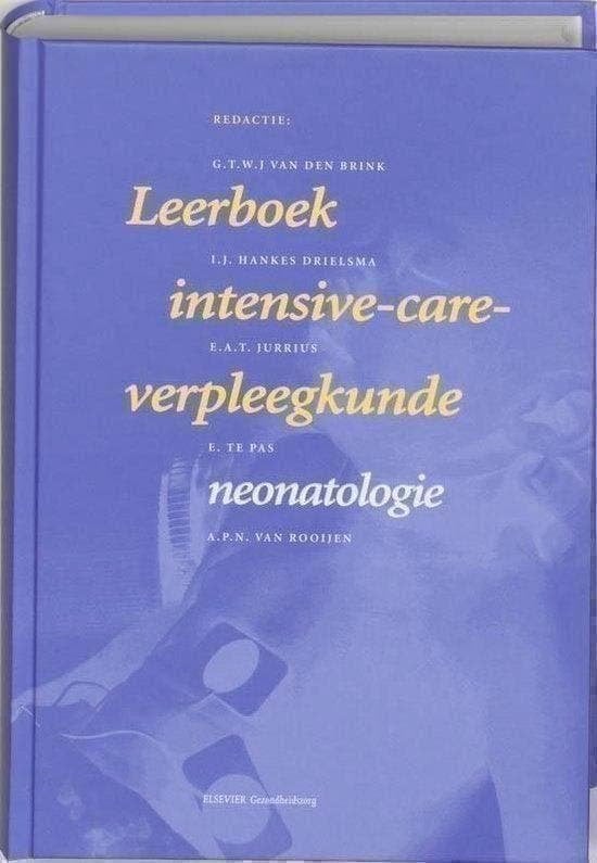 Leerboek intensive-care-verpleegkunde neonatologie, Verzenden, Alpha, Zo goed als nieuw, HBO
