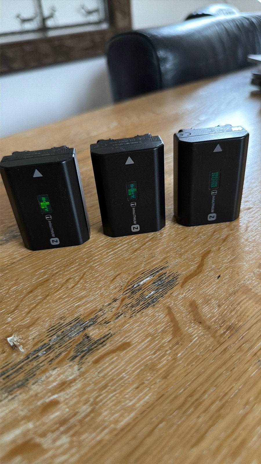3x NP-FZ100 Batterijen sony, Ophalen of Verzenden