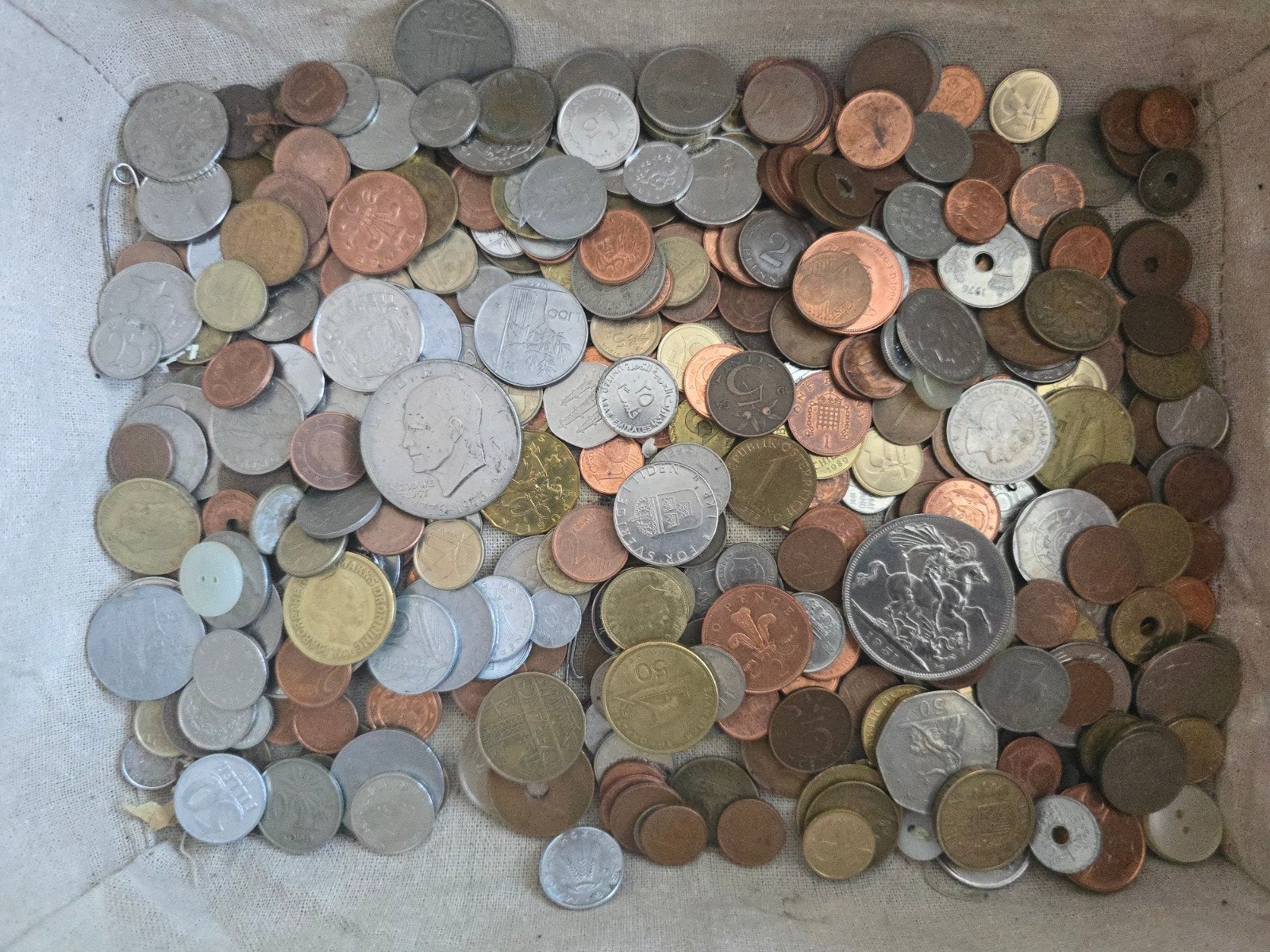 Grote Verzameling Wereldmunten + Zeldzame Herdenkingsmunten, Ophalen of Verzenden, Buitenland, Munten
