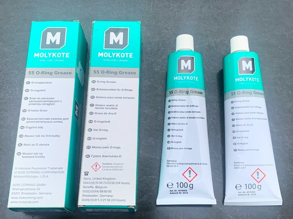 Molykote 55 O-ring vet voor O-ringen en rubber afdichtingen, Ophalen of Verzenden, Nieuw, Hydrofoorpomp