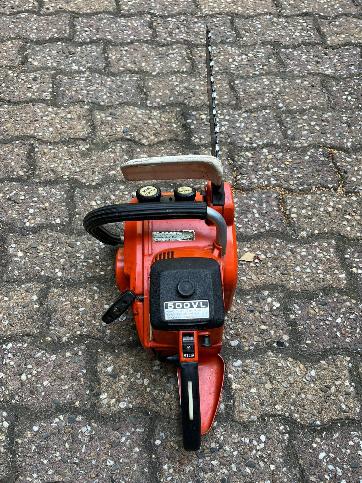 Motorzaag echo kioritz 500 VL, Ophalen, Gebruikt, Benzine
