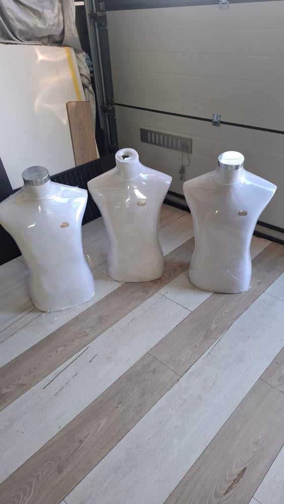 Heren bustes en heren mannequens, Overige kleuren, Nieuw, Ophalen of Verzenden, Glas