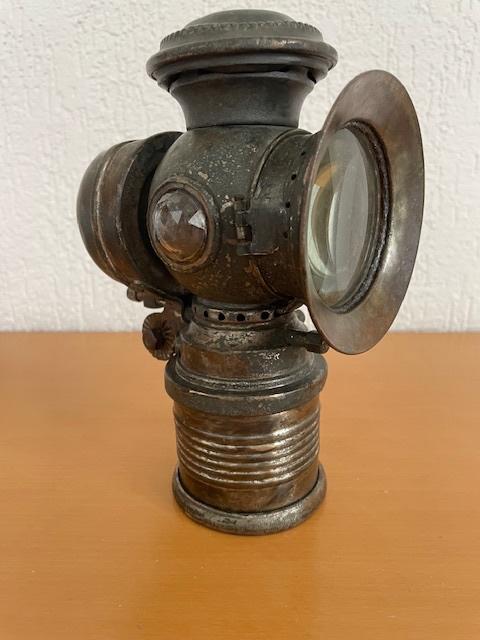 Antieke Carbid Lamp – Fietslamp - Koetslamp, Ophalen of Verzenden