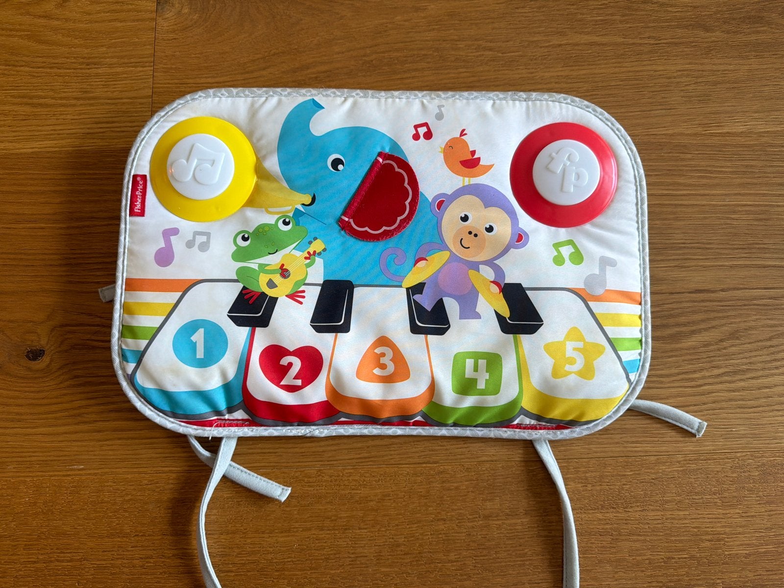 Fisher-Price Kick & Play Piano Gym Speelkleed, Kinderen en Baby's, Speelgoed | Fisher-Price, Ophalen of Verzenden, Gebruikt, Overige typen