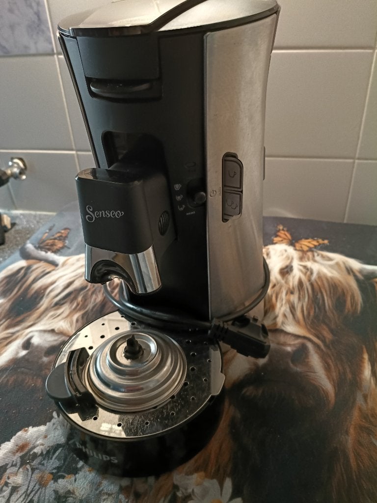 senseo philips 2 x, 2 tot 4 kopjes, Ophalen of Verzenden, Zo goed als nieuw, Koffiemachine