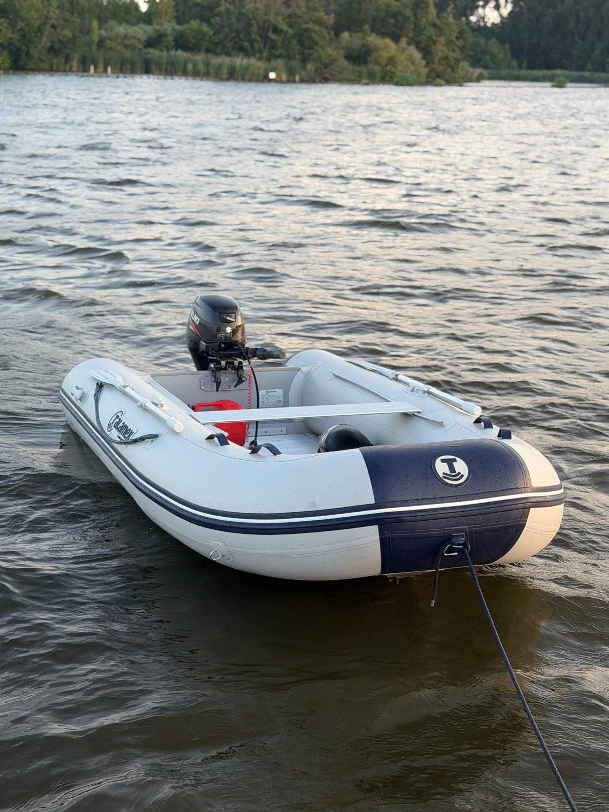 Talamex rubberboot 2023 + suzuki 8 pk, Ophalen of Verzenden, Zo goed als nieuw, Motorboot