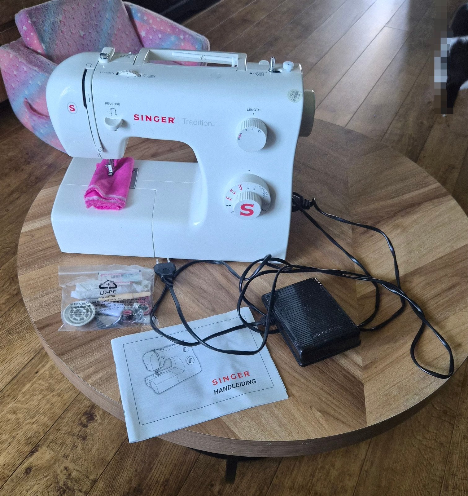Singer 2250 Naaimachine - Zo goed als nieuw!, Ophalen, Zo goed als nieuw, Naaimachine, Singer