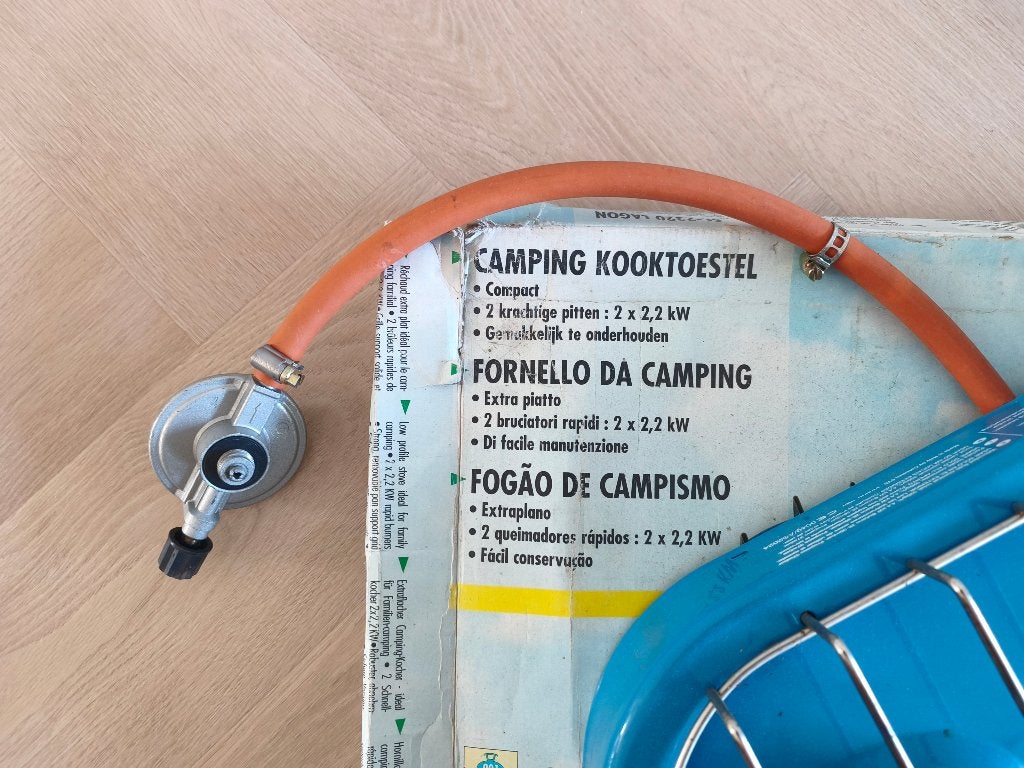 Camping kooktoestel, Ophalen of Verzenden, Gebruikt