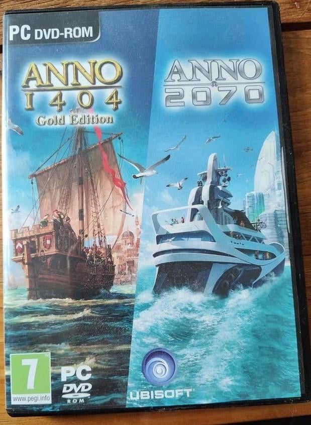 Anno 1404 Gold Edition & Anno 2070 PC DVD-ROM, Spelcomputers en Games, Gebruikt, 1 speler, Ophalen of Verzenden, Strategie en Constructie
