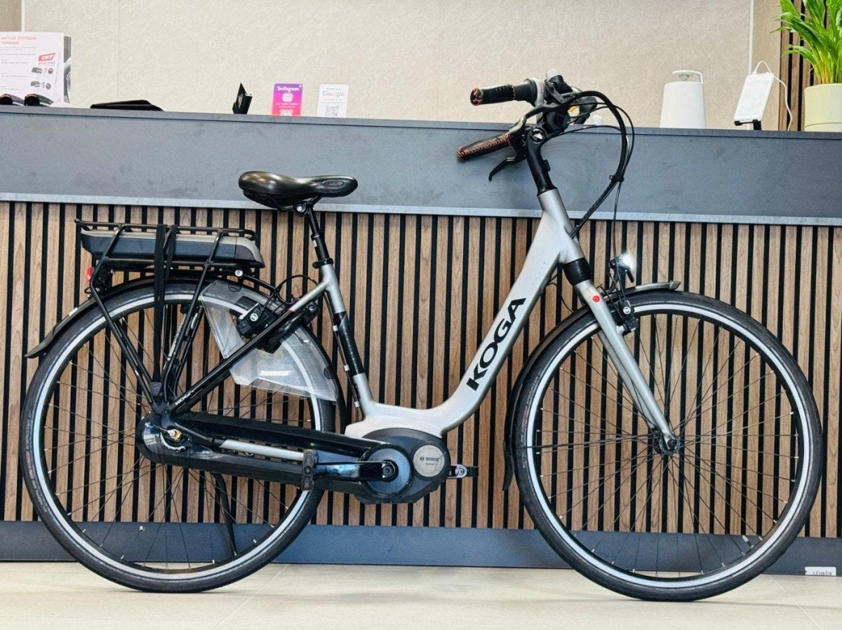 Koga E-Nova / Bosch Active Line / Dames Zilver/Grijs 51cm, Gebruikt, -, -, 51 tot 55 cm