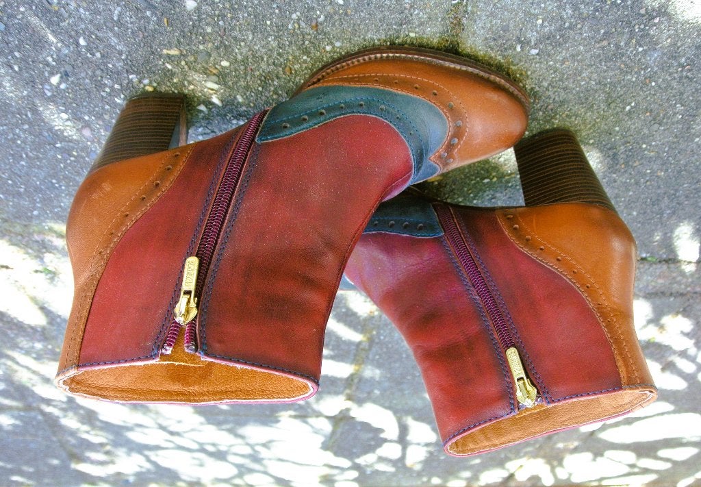 Laarsje Pikolinos enkellaarsjes enkelschoenen kleurrijk 41, Overige kleuren, Lage of Enkellaarzen, Ophalen of Verzenden, Zo goed als nieuw