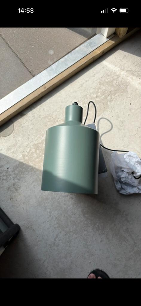 GAMMA hanglamp Marieke groen Ø16 cm, Ophalen, Nieuw, Metaal