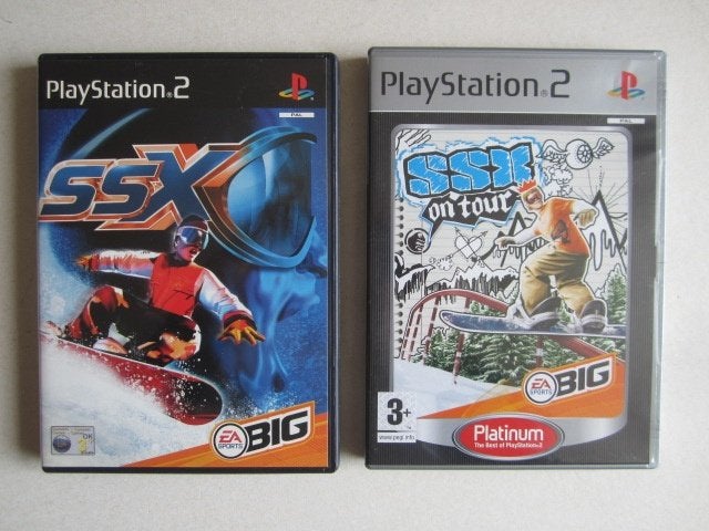 SSX PS2 Playstation 2 , Ophalen of Verzenden, Vanaf 3 jaar, Sport, 2 spelers