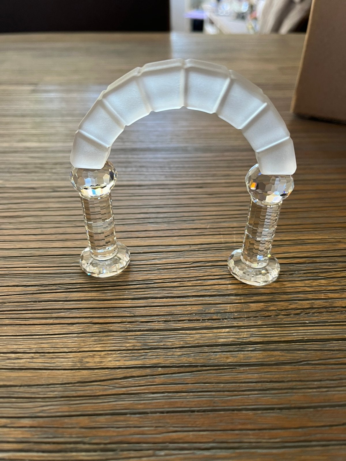 Swarovski Kerststal boog, Verzenden, Zo goed als nieuw, Figuurtje