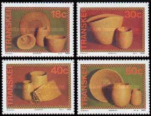 TRANSKEI 1989 Manden, Michel: 234-37, Postfris., Verzenden, Zuid-Afrika, Postfris