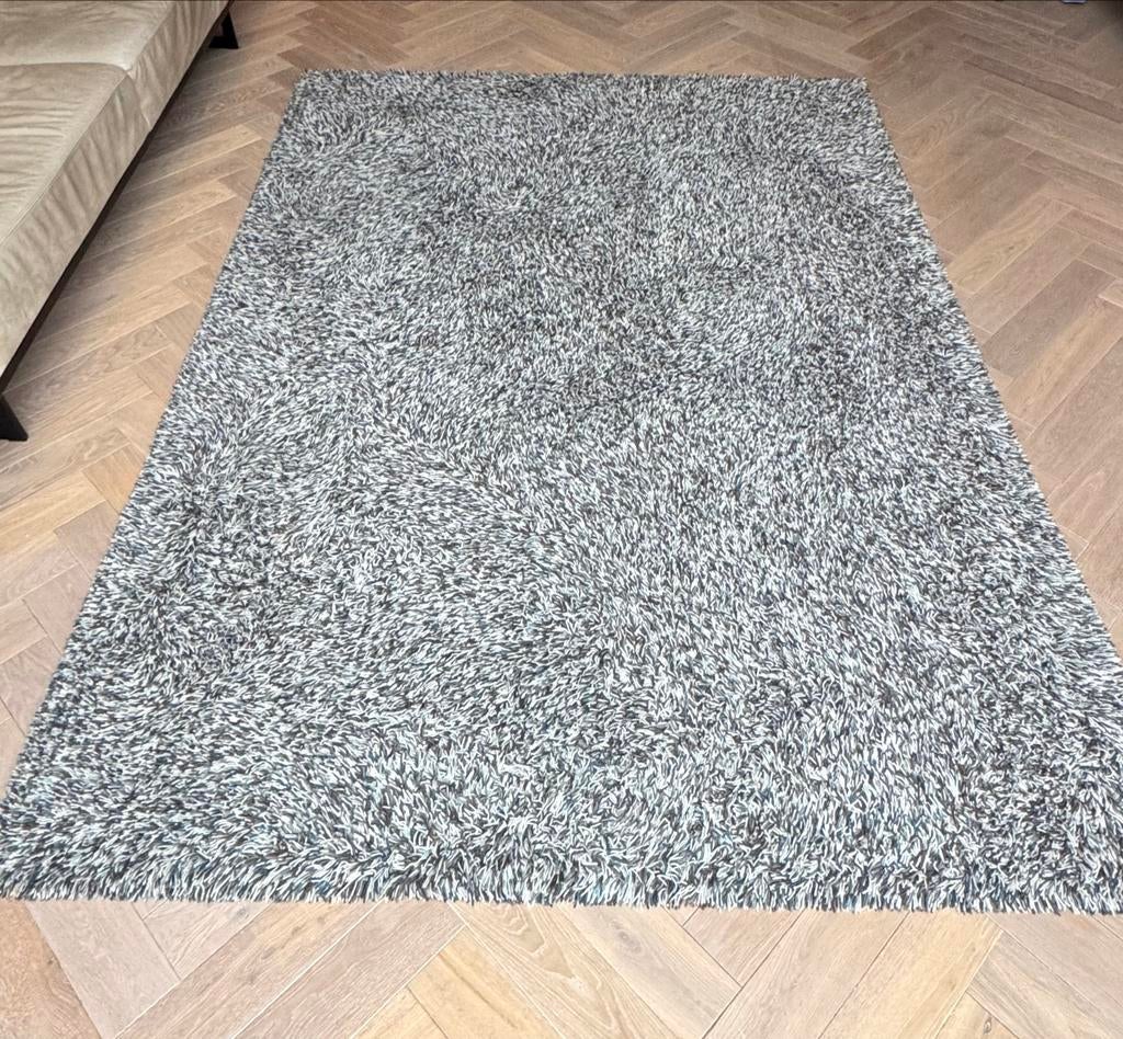Brink & Campman wollen vloerkleed 200x280 cm, Ophalen, Zo goed als nieuw, 200 cm of meer, Bruin
