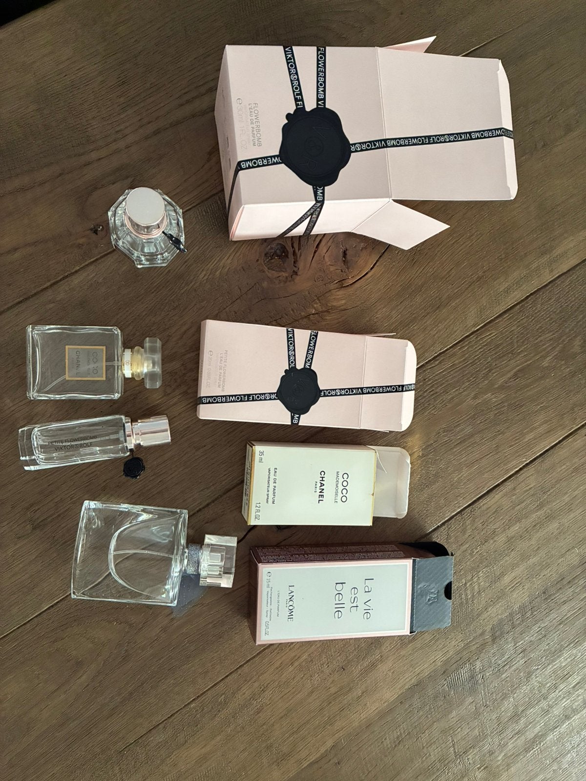 Lege parfum flesjes, Verzamelen, Parfumverzamelingen, Ophalen of Verzenden, Gebruikt, Parfumfles
